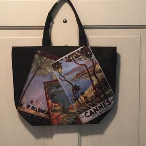 Lancôme canvas tote bag.